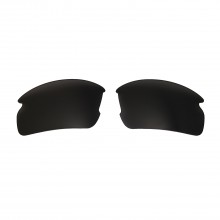 Walleva Black ISARC Polarized Replacement Lenses For Oakley Flak 2.0(OO9295 Series) Sunglasses